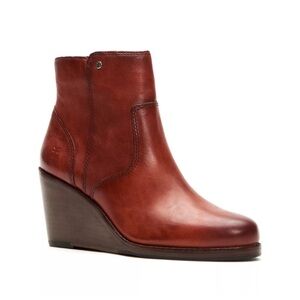 Frye Womens Emma Leather Ankle Booties